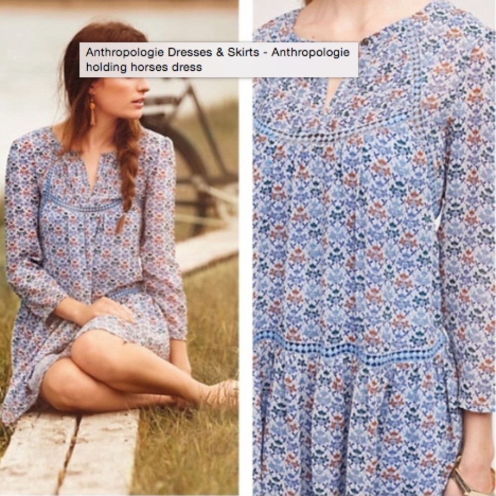 Anthropologie holding horses dress